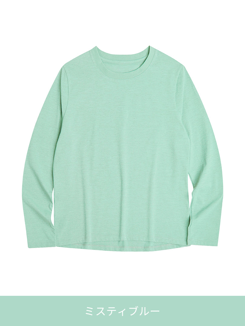 [LINE連携会員限定] NEW Airy Fit スタンダードフィット Tシャツ (長袖)X - andar JAPAN