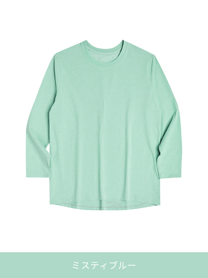 [LINE連携会員限定] NEW Airy Fit オーバーフィット Tシャツ (長袖)X - andar JAPAN