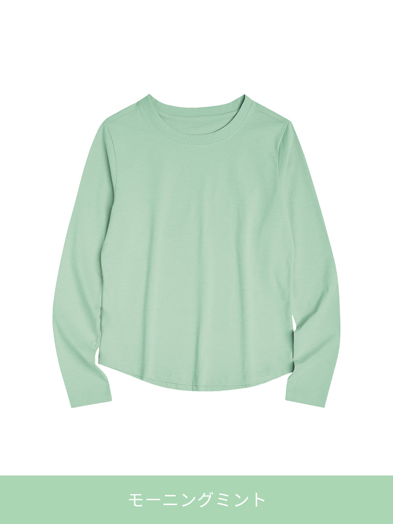 NEW Airy Fit スリムフィット Tシャツ (長袖)