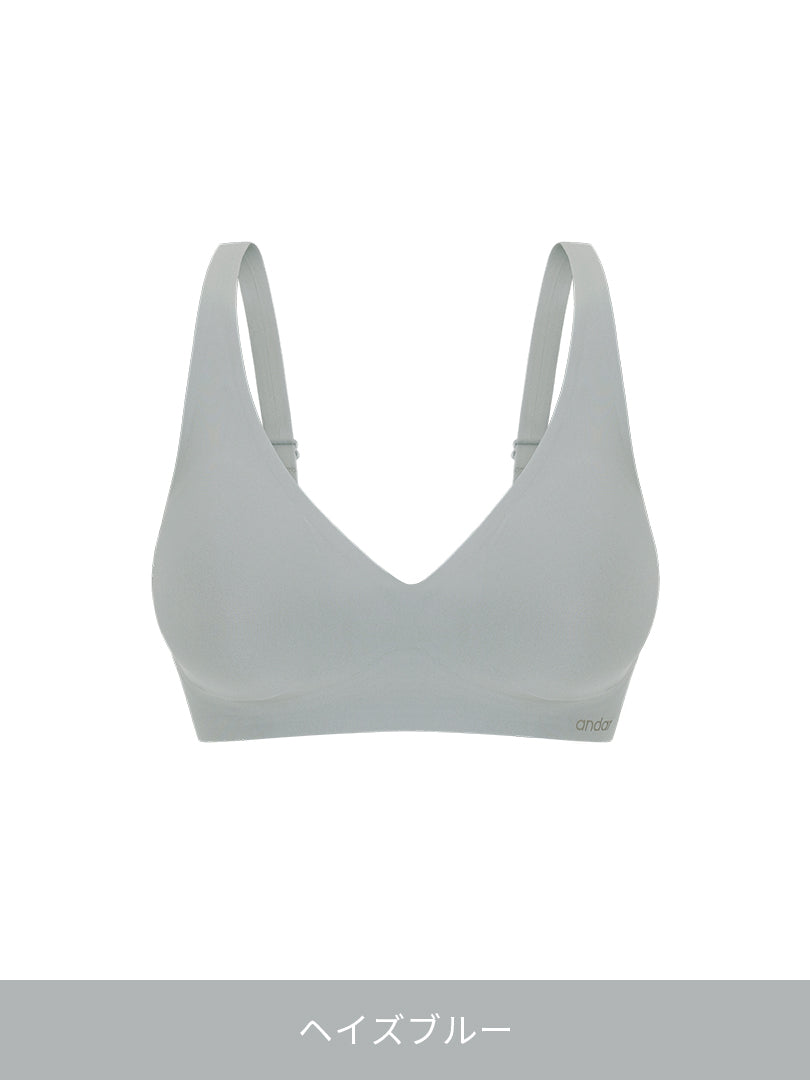 [SET] andar オールデイフィット ブラ (ホックなし)＆ショーツ - andar JAPAN
