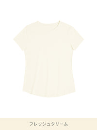 [春のくすみカラー] 運動コーデ悩み解決セット (スリムフィットTシャツ＋レギンス) - andar JAPAN
