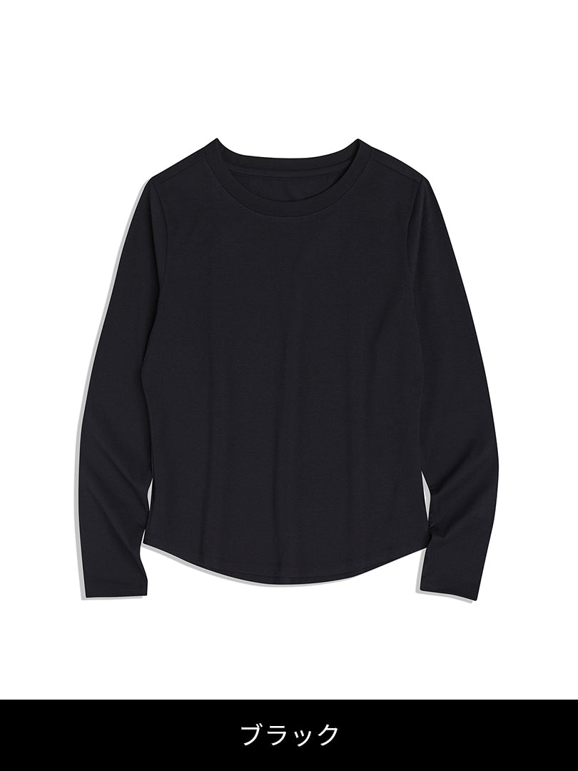 NEW Airy Fit スリムフィット Tシャツ (長袖)