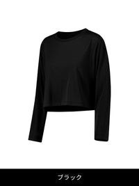 Airessential クロップド トップス (長袖・半袖) - andar JAPAN