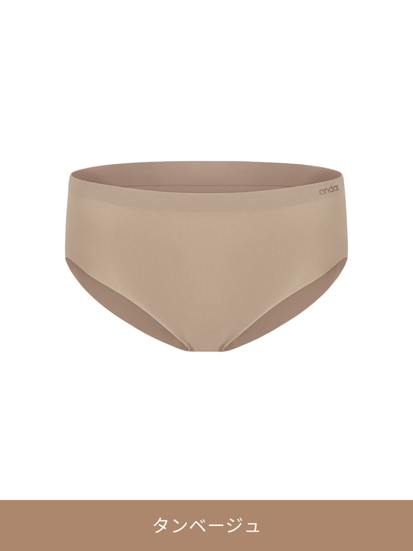 [5+1SET] andar オールデイフィット ブラ (パッド一体型 / 2タイプ選択可)& ショーツ - andar JAPAN
