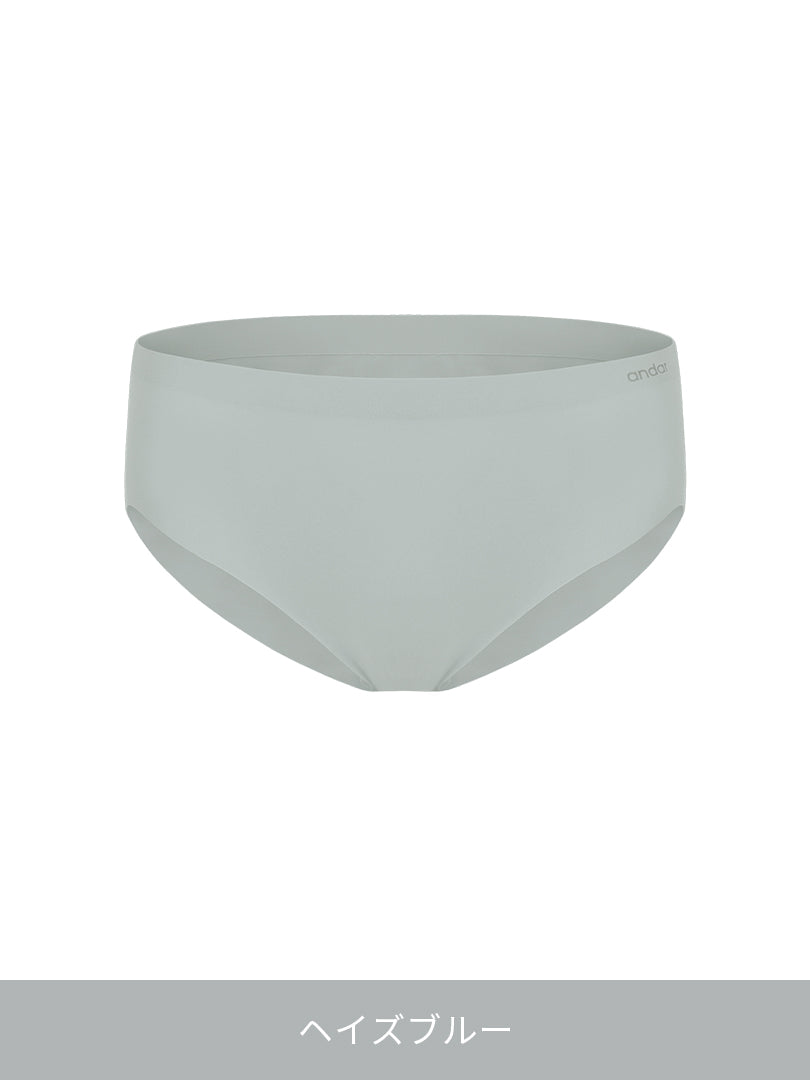 [5+1SET] andar オールデイフィット ブラ (パッド一体型 / 2タイプ選択可)& ショーツ