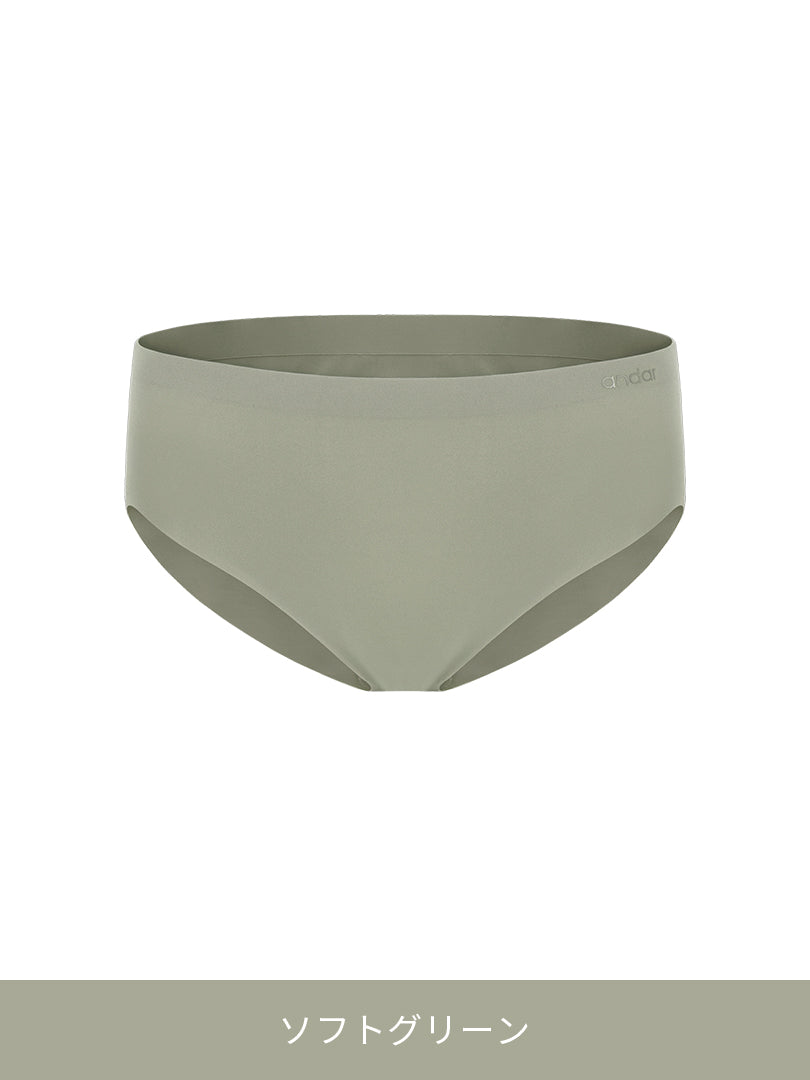 [5+1SET] andar オールデイフィット ブラ (パッド一体型 / 2タイプ選択可)& ショーツ