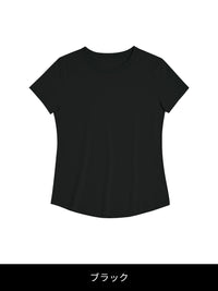 [春のくすみカラー] 運動コーデ悩み解決セット (スリムフィットTシャツ＋レギンス) - andar JAPAN