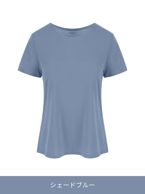 Lyocell サステナブル シームレス Tシャツ - andar JAPAN