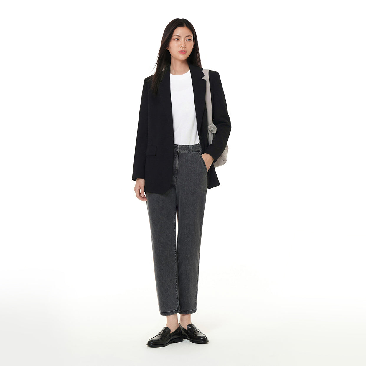 airdenim バギーフィット グレーデニム – andar JAPAN