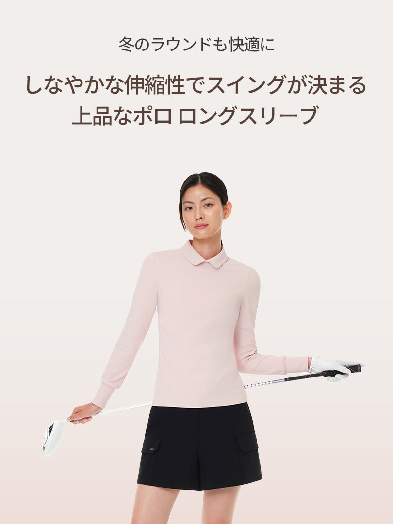 Softela ラウンドポロ ロングスリーブ - andar JAPAN