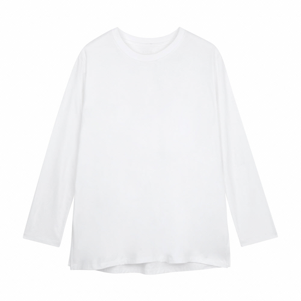 エアリーフィットピーチオーバーフィットTシャツ（長袖) - andar JAPAN