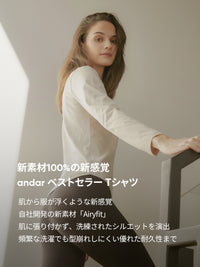 [3SET] NEW Airy Fit スリムフィット Tシャツ (長袖)
