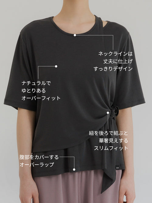 ヴィヴェーカ ヨギーニ オーバートップス (半袖) - andar JAPAN