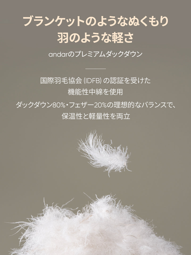 Warmotion ダックダウンジャケット