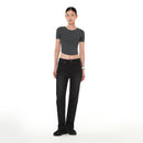 airdenim ストレートフィット ブラックデニム - andar JAPAN