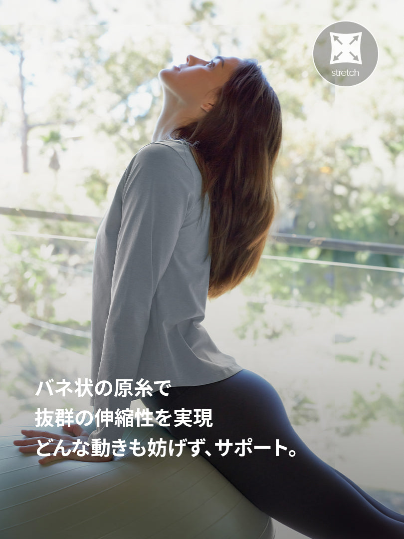 [3SET] NEW Airy Fit スタンダードフィット Tシャツ (長袖)