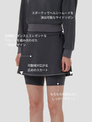 Airywin スカートレギンス (4分丈) - andar JAPAN