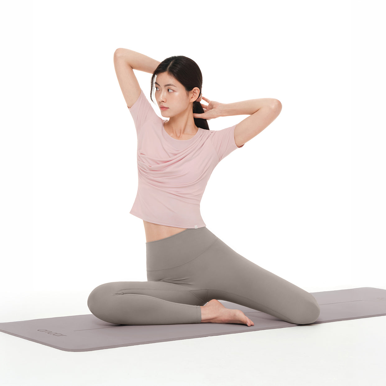 softmodal ドレープトップス (半袖)