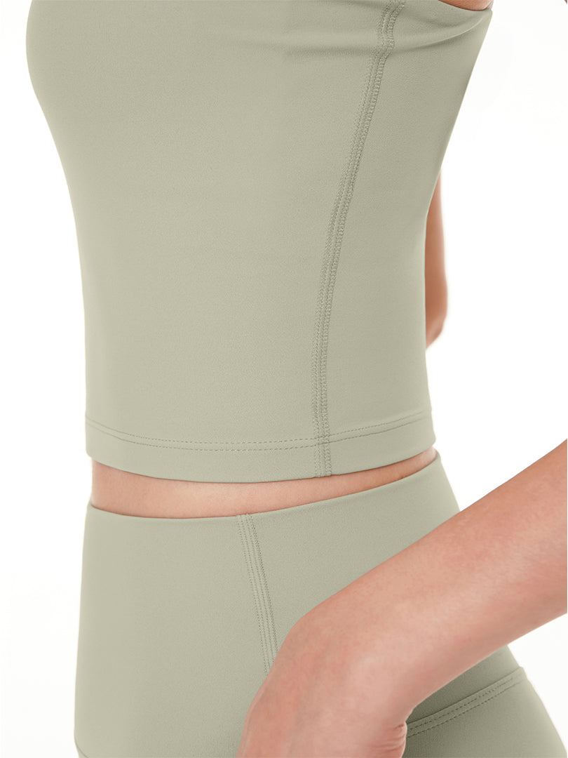 Airywin スクエアネック ロングラインブラ - andar JAPAN