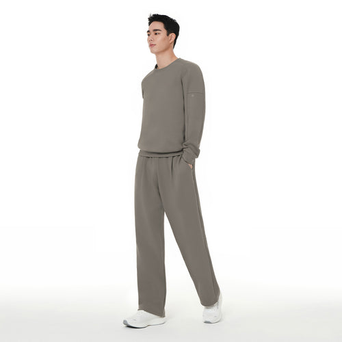 [SET] mildmooth メンズ セットアップ (ワイドパンツ＋トレーナー) - andar JAPAN