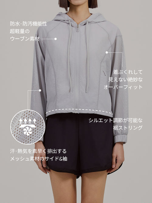 ブリーズ テック メッシュ ウィンド ジャケット - andar JAPAN