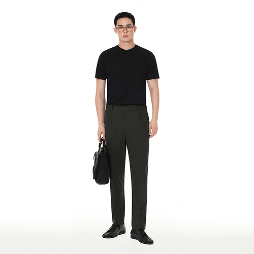 urbanactive メンズ タックパンツ - andar JAPAN