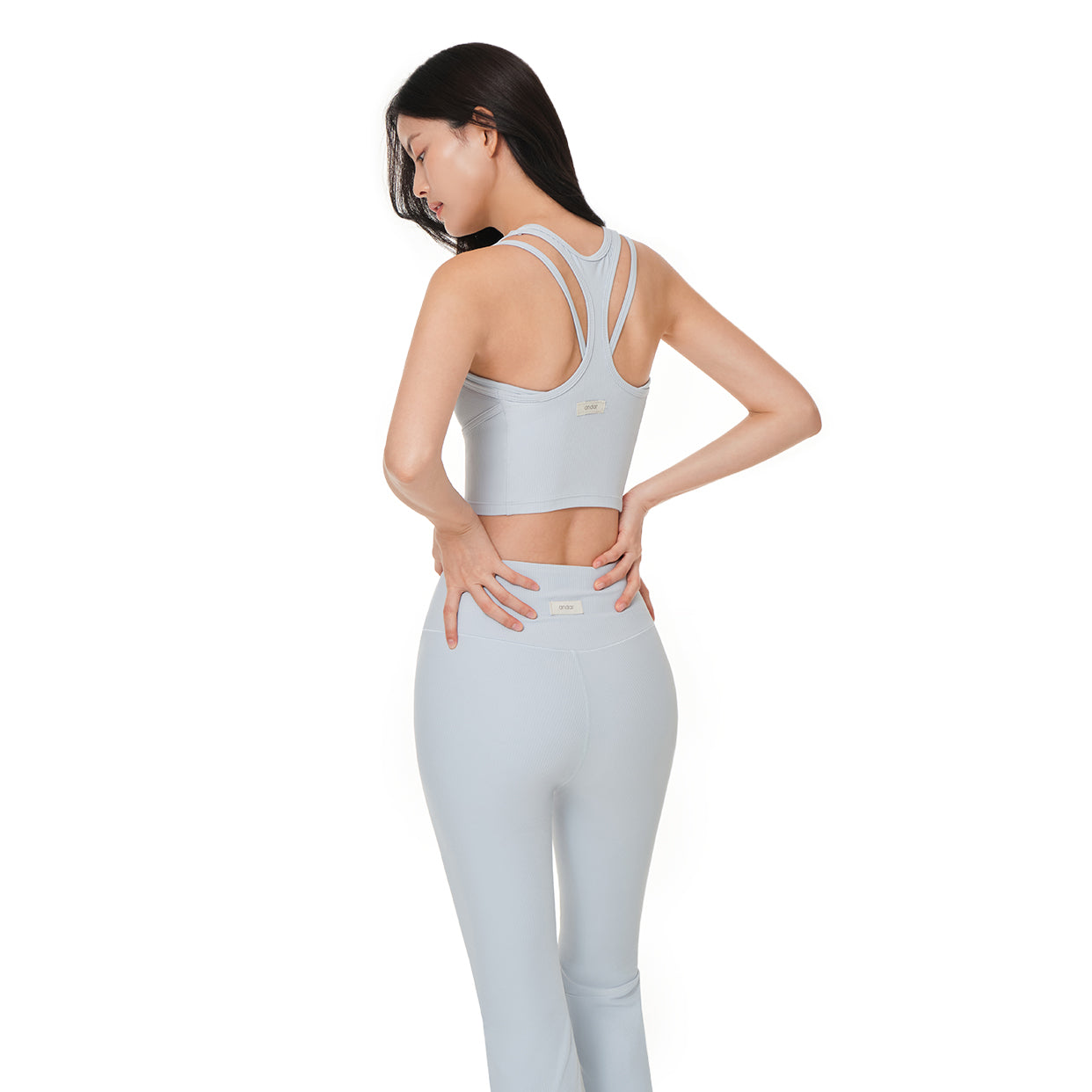 airribbed レイヤード ロングラインブラ– andar JAPAN