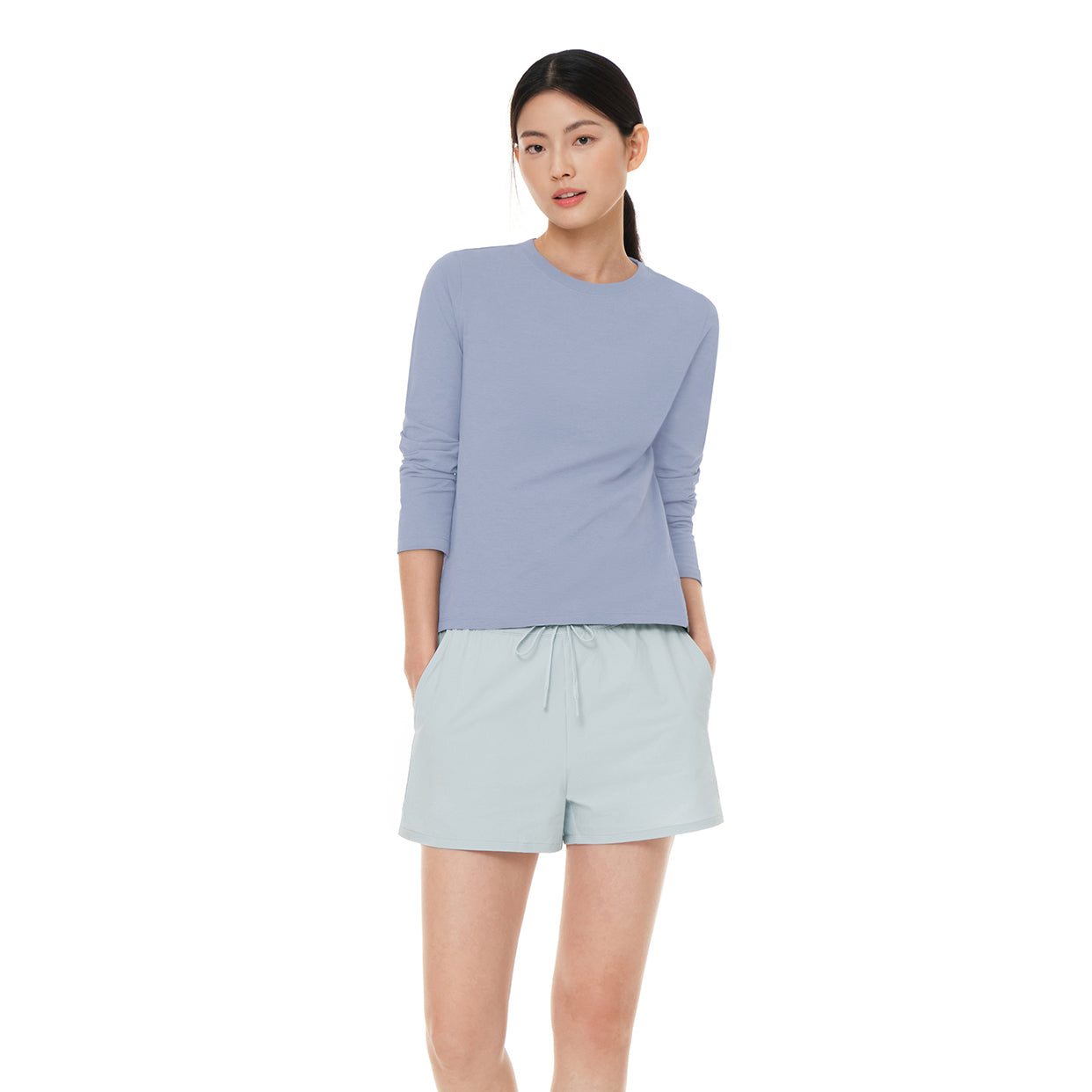 [2 SET] NEW airyfit スタンダードフィットTシャツ (長袖) - andar JAPAN