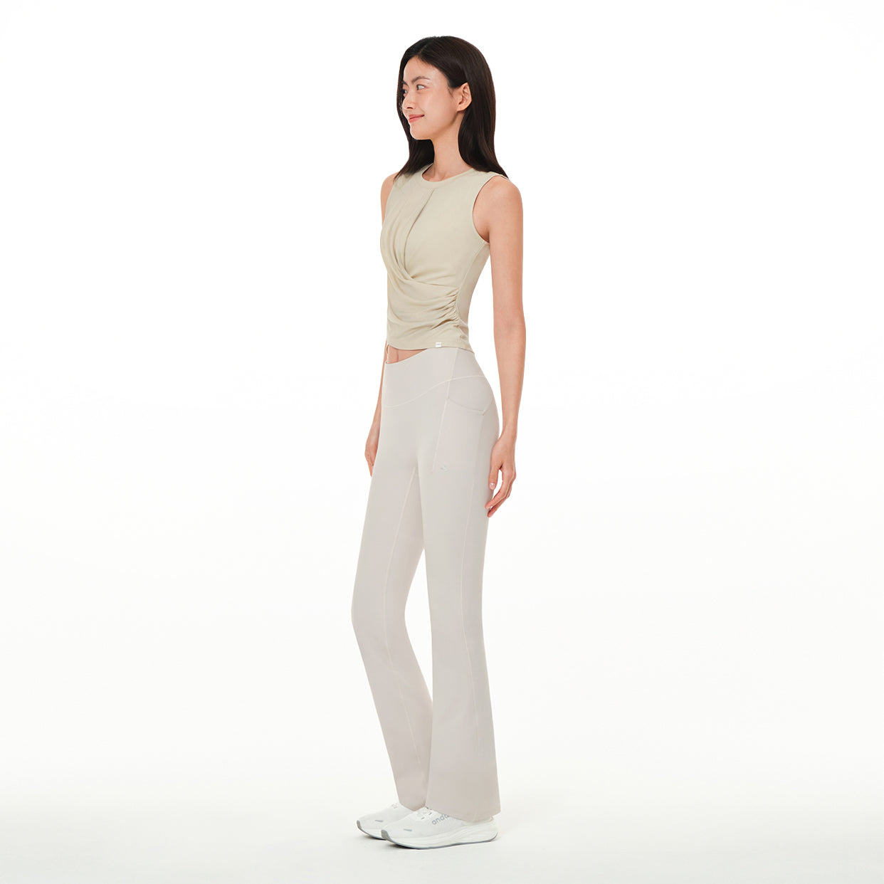 airywin シャロン ポケット フレアレギンス