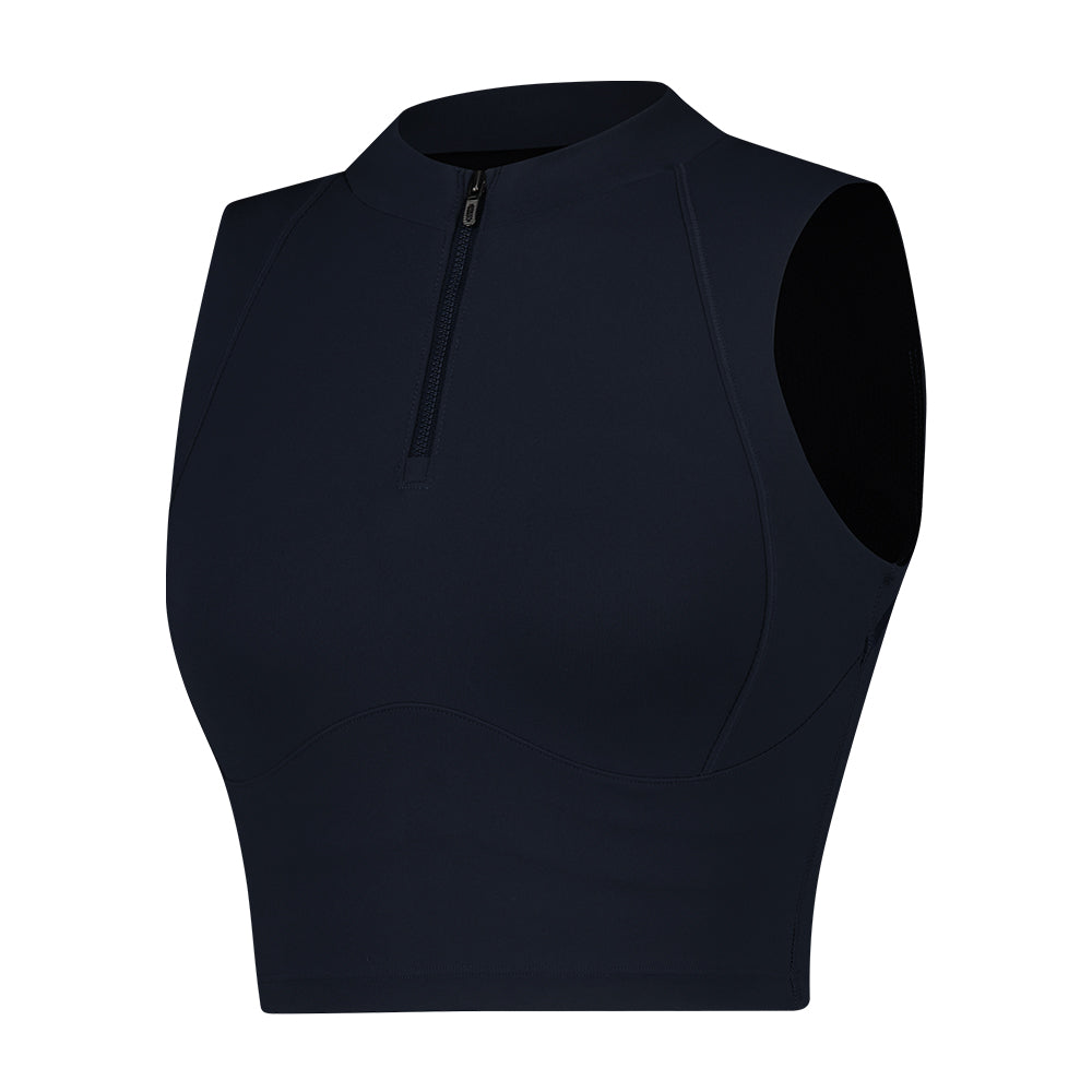 LAST SIZE] Airywin ハーフネック フロントファスナー