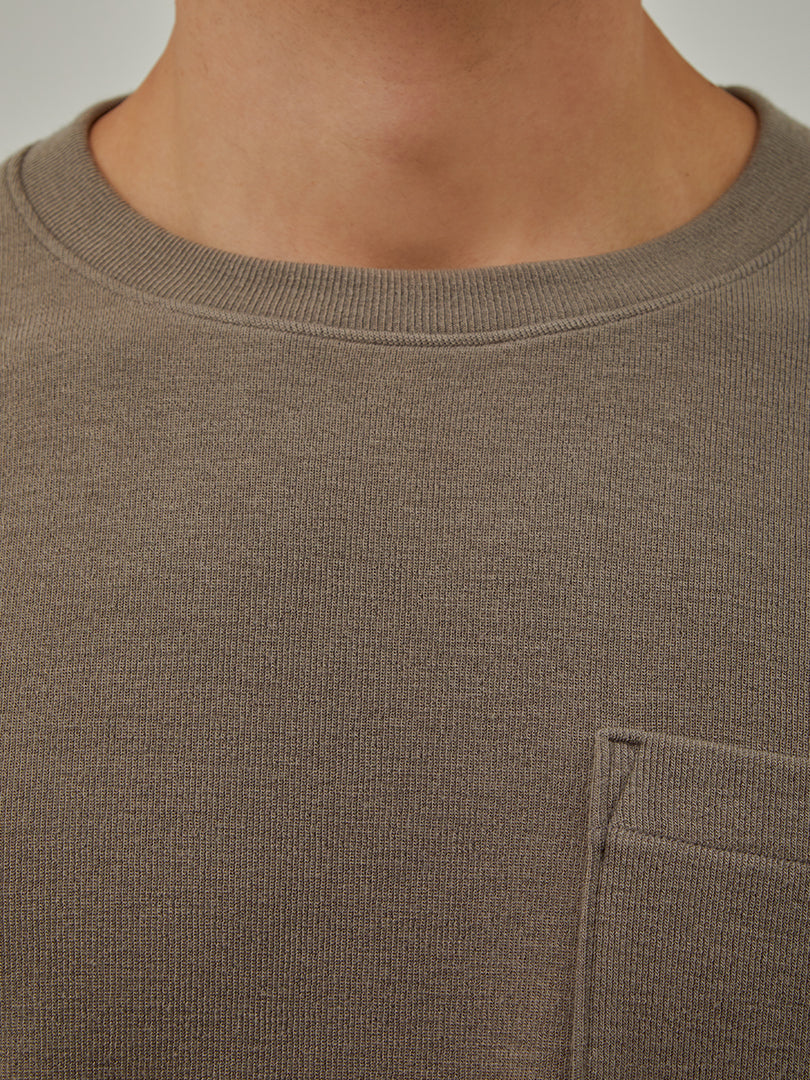 Primeknit メンズ ポケットニット (長袖) - andar JAPAN