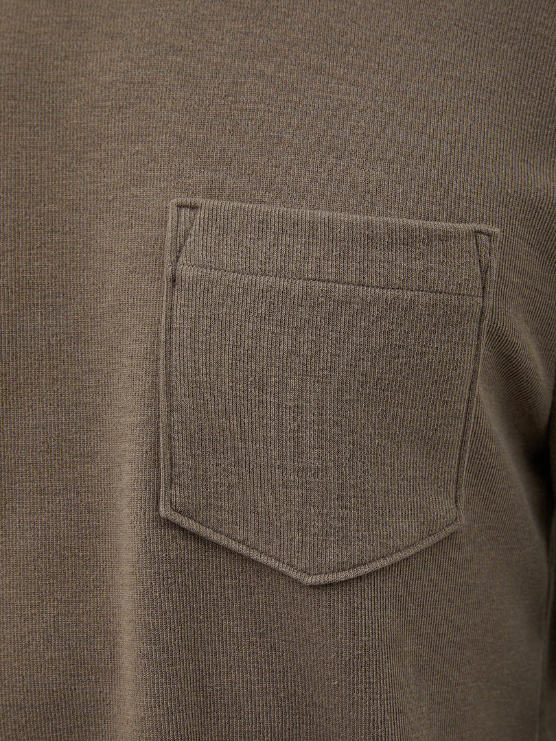 Primeknit メンズ ポケットニット (長袖) - andar JAPAN