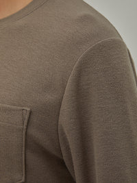 Primeknit メンズ ポケットニット (長袖) - andar JAPAN