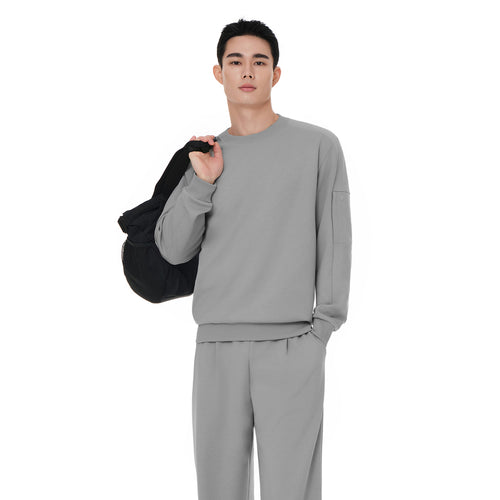 mildmooth メンズ リラックスフィットトレーナー - andar JAPAN