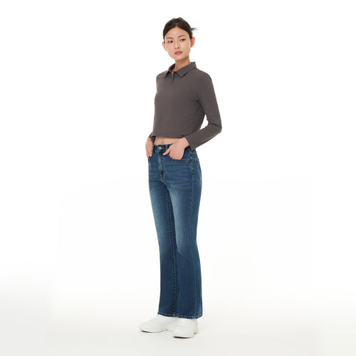 airdenim セミブーツカットデニム - andar JAPAN