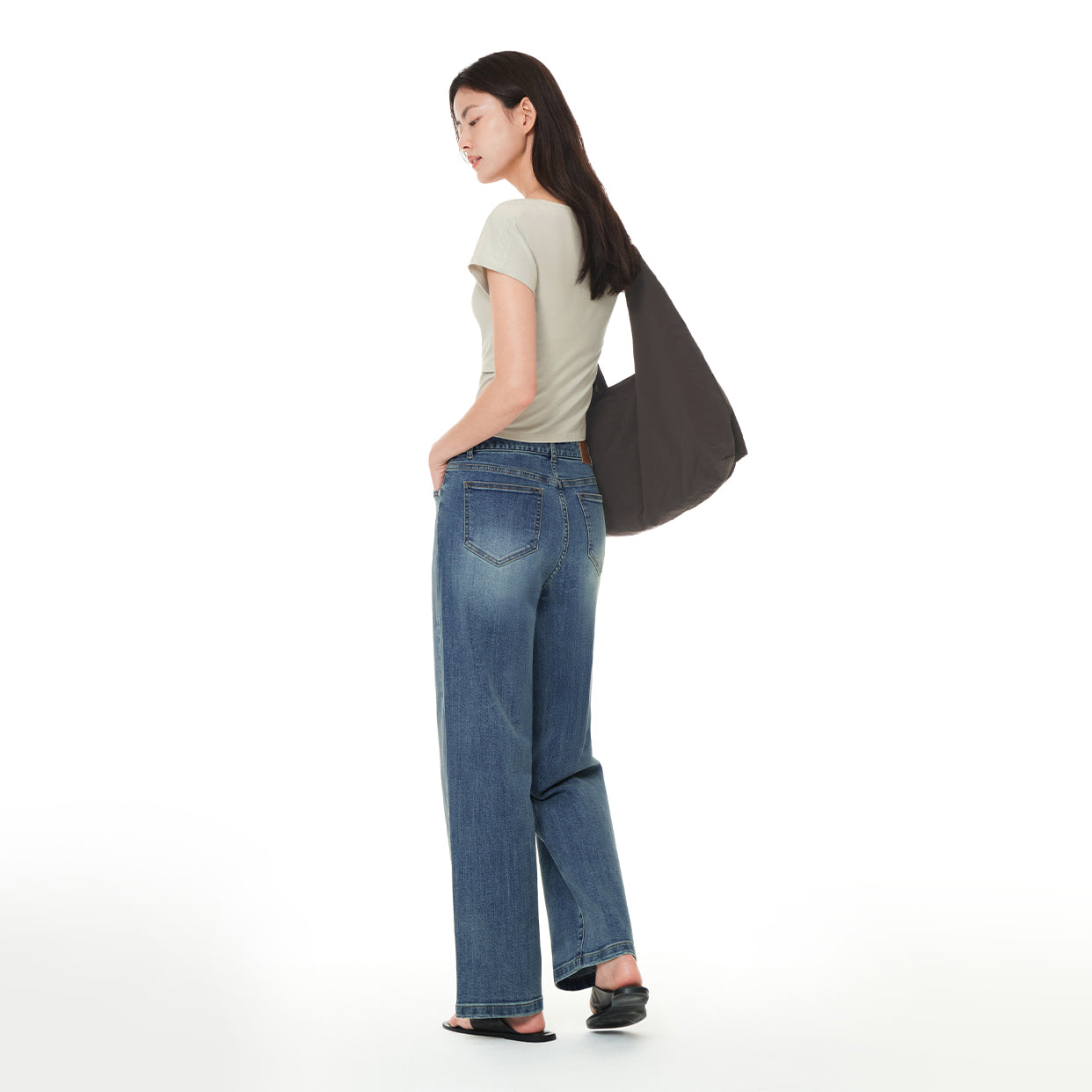 airdenim セミワイドデニム - andar JAPAN