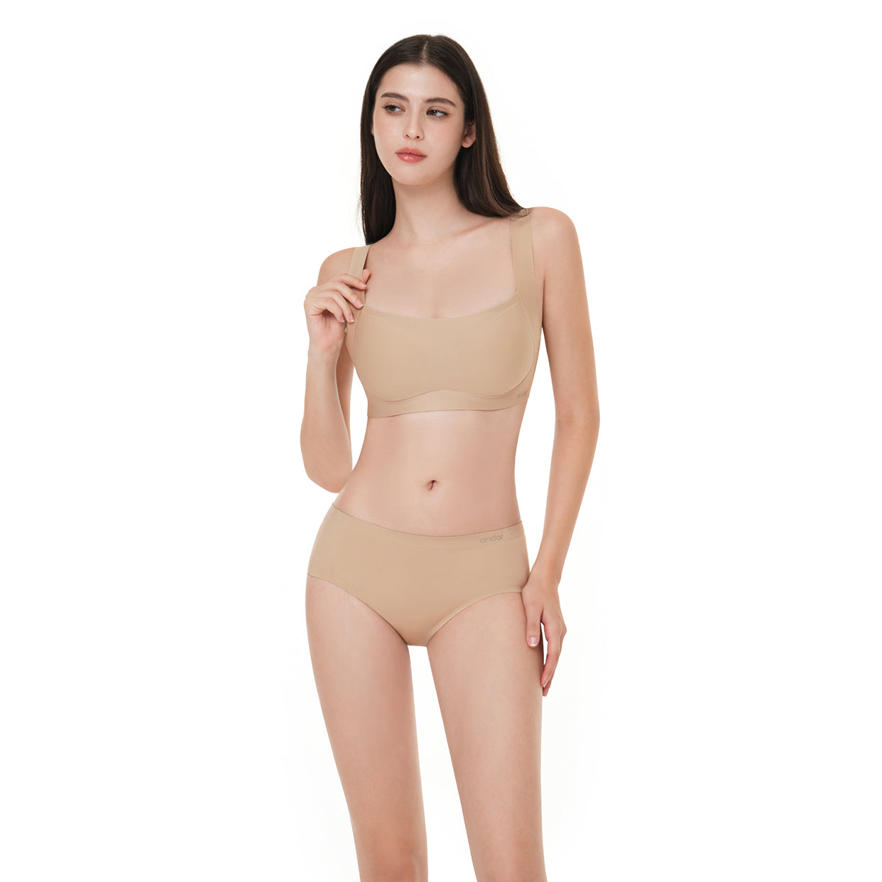 andar カバーフィット脇高ブラ - andar JAPAN
