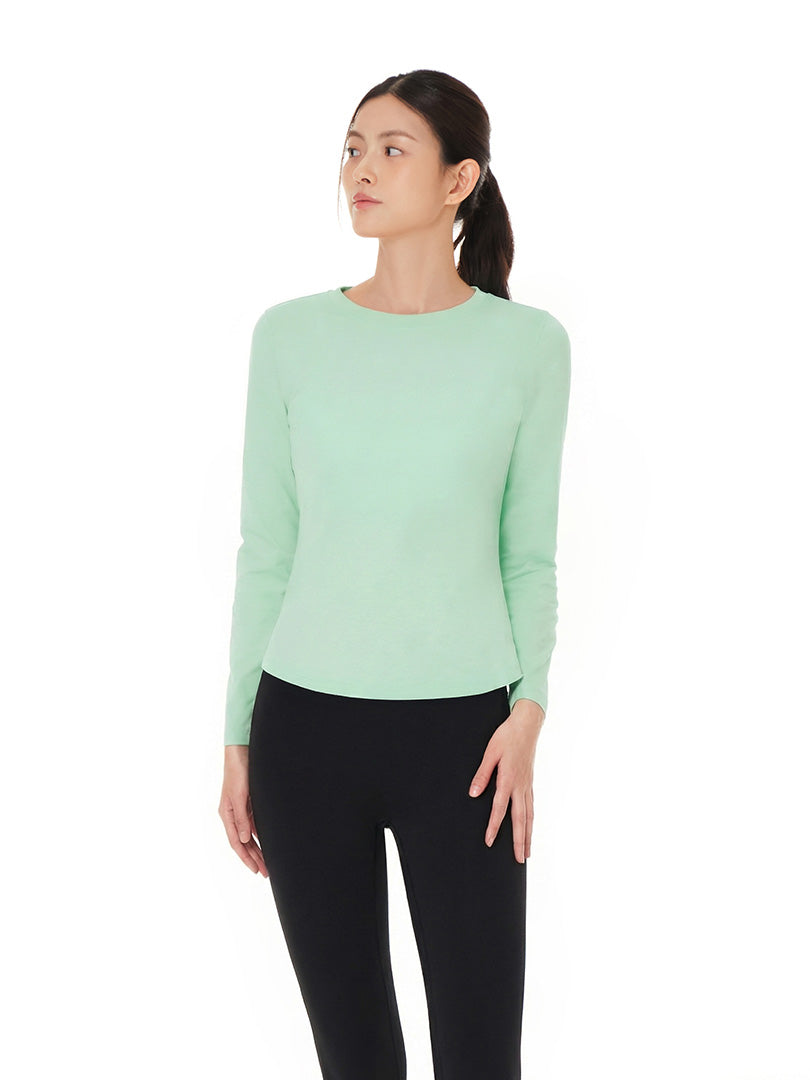 NEW Airy Fit スリムフィット Tシャツ (長袖)