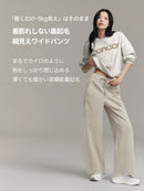 [SET] Airy Fit 裏起毛セットアップ (スリムフィットTシャツ＋ワイドパンツ) - andar JAPAN