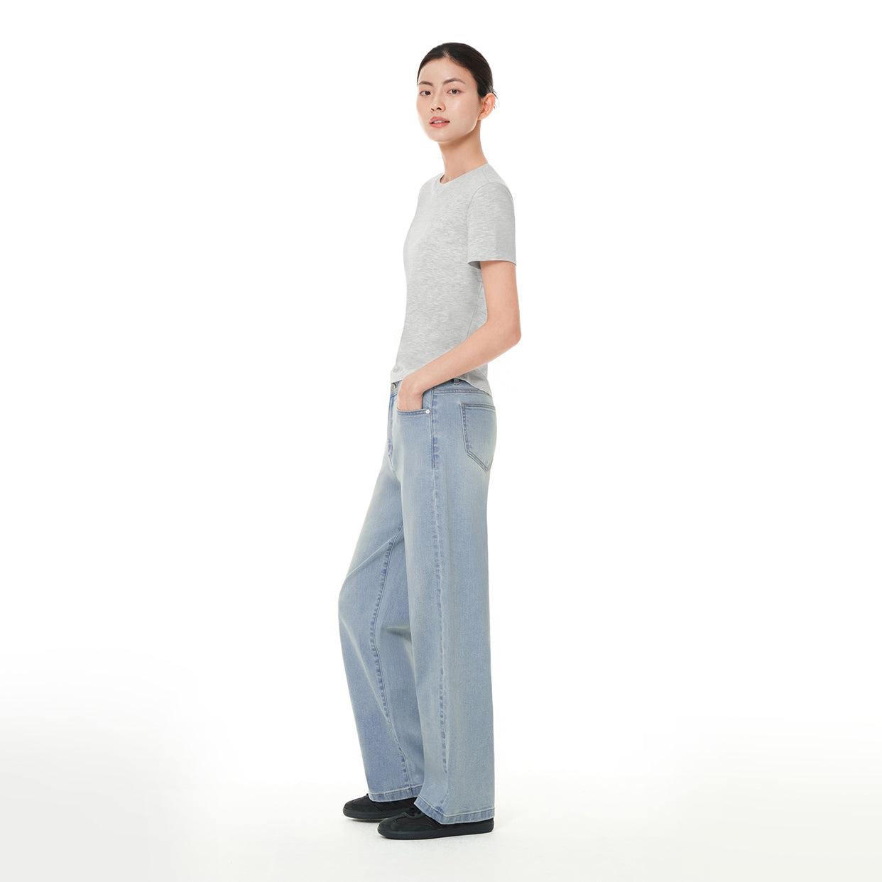 airdenim セミワイドデニム - andar JAPAN