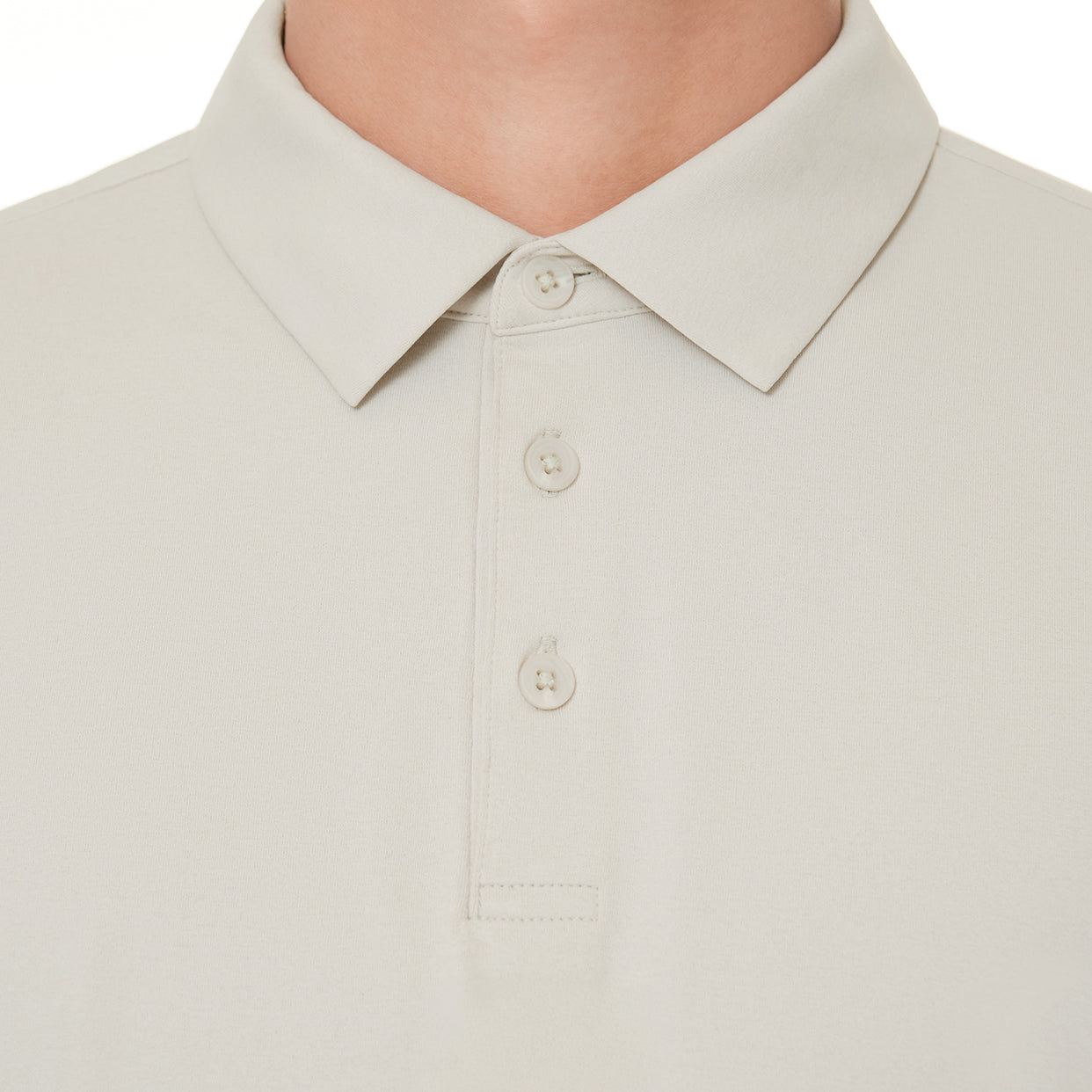 airyfit feather メンズ ポロシャツ (長袖)