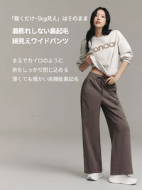 [SET] 冬のカバーアップセット(Airy Fit 裏起毛 ワイドパンツ+Airywin 裏起毛 レギンス)