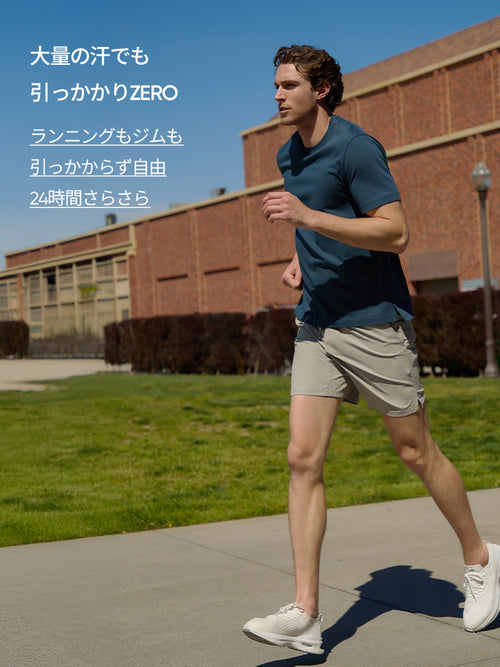 Airst メンズ ショーツ (4分丈) - andar JAPAN