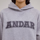 シグネチャー ロゴ オーバーフィットパーカー - andar JAPAN