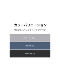 Soft Melange Tシャツ (半袖)