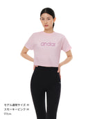 [EVENT] Cottonlight シグネチャー ロゴ クロップド Tシャツ (半袖) - andar JAPAN