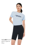 [EVENT] Cottonlight シグネチャー ロゴ クロップド Tシャツ (半袖) - andar JAPAN