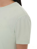 Airessential エンボス クロップド Tシャツ - andar JAPAN