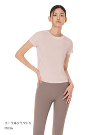 [春のくすみカラー] NEW Airy Fit スリムフィット Tシャツ (半袖) - andar JAPAN