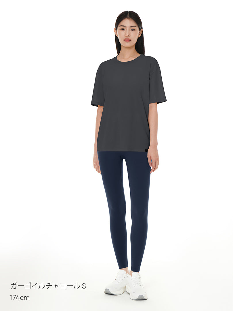 [LAST SIZE] AerocottonオーバーフィットTシャツ(半袖) - andar JAPAN